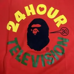 24時間テレビ　エイプ　コラボ　Tシャツ　XL