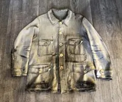 French vintage 30s 40sヴィンテージ ハンティングジャケット
