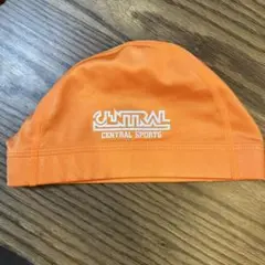 【極美品】セントラルスポーツ　キッズ　水泳帽　Lサイズ　数回使用のみ