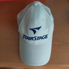 TOURSTAGE ベージュキャップ