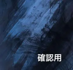 確認用 購入不可