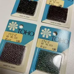 TOHO バラビーズセット 丸大　各 約7g