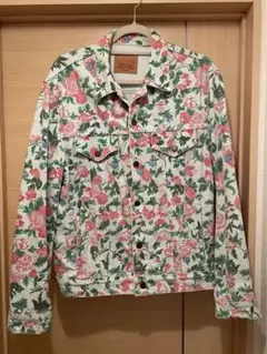 ハブ酒さま専用Supreme/Levi's Roses Trucker 16SS Supreme Levi's Roses Trucker Jacket リーバイス Levis 花