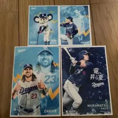 中日ドラゴンズ 竜ブロマイド3枚セット販売⑥