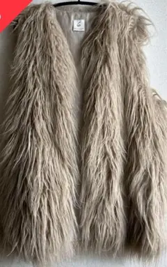 ○ 美品　6(ROKU)FAKE FUR VEST/ベスト BEAUTY&YOUTH UNITED ARROWS（ビューティーアンドユース