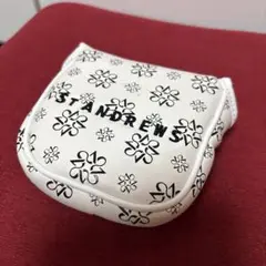 ST ANDREWS 花柄 パター用ヘッドカバー