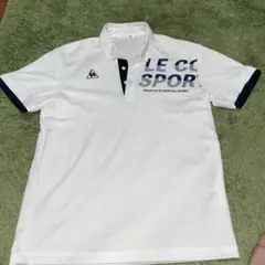 LE COQ SPORTIF ホワイトポロシャツ L