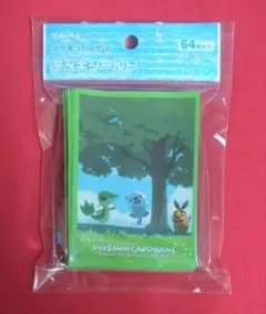 ポケモンカードゲーム　デッキシールド　スリーブ　ツタージャ　ミジュマル　ポカブ