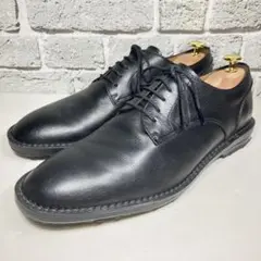 【極美品】 SPINGLE biz 黒 撥水加工×プレーントゥ LL 27.5