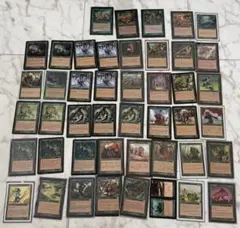MTG緑45枚セット　コモンレア