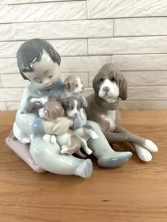 【展示品】LLADRO リヤドロ みんなお友達 リヤドロ】【みんなお友達】【絶版】【5456】