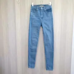 LEVI STRAUSS&CO スキニーデニム デニムパンツ ジーンズ 青 S