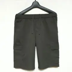 美品！TIGORA メンズ クロスハーフパンツ カーキ Sサイズ