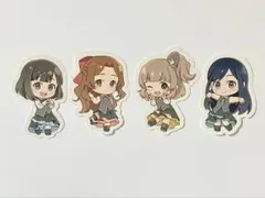 トラペジウム ステッカーセット 描きおこしミニキャラver.