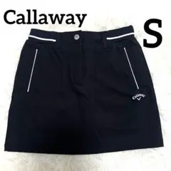 【美品】Callaway 8WAYストレッチ 撥水 ツイルニットスカート　S