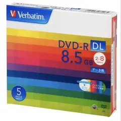 Verbatim DVD-R DL 8.5GB 5枚入り