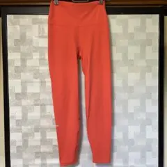 andar ホットコーラル ハイウエストレギンス