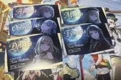 Ave Mujica Nova Historia 招待状風カード 5種セット