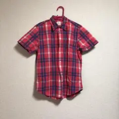 GAP 半袖シャツ メンズ チェックシャツ ギャップ