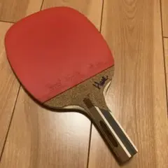 Nittaku JAPAN ORIGINAL 卓球ラケット 赤いラバー