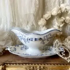 ソーシエール フランスアンティーク サルグミンヌ モーツァルト 希少 ラスト 1920年代 サルグミンヌ 花リム ソーシエール 1 | campagne