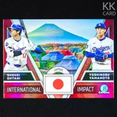 Topps Bowman Chrome 大谷翔平 山本由伸 インサートカード