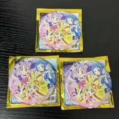 キミとアイドルプリキュア展 キュアキュンキュン　アイドル　ウインク 缶バッジ