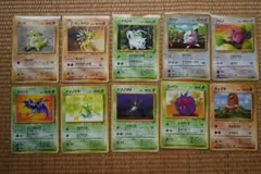 旧裏　ポケモンカードセット 日本語版