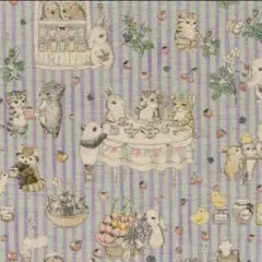 未使用・yukiemon　ユキエモン　ジャムラボ　生地　108×150