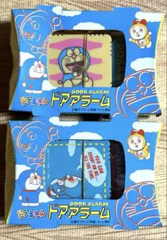 ドラえもん　￼ドアアラーム　2種