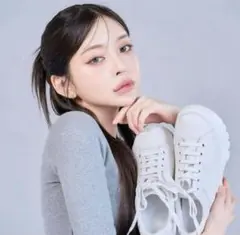 鈴木亜美　ami スニーカー　ホワイト　S 新品