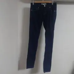 FOREVER 21 DENIM ダークブルー スキニーデニム 26 ジーンズ