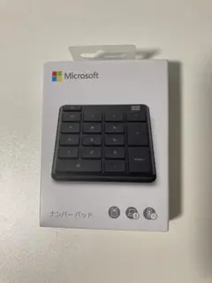 Microsoft Number Pad テンキー 黒
