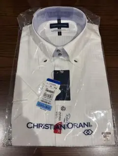 CHRISTIAN ORANI 半袖 M 39 メンズ　ワイシャツ　ボタンダウン