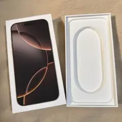 空箱iPhone１６pro max空箱　箱のみです。