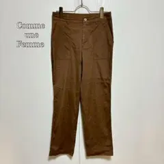 ⚫︎Comme une Femme リネンコットンブレンドベイカーパンツ（36）