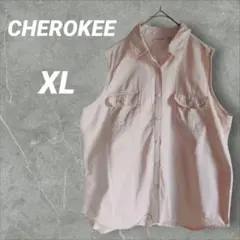 送料込❤CHEROKEE 【XL】レディース ノースリーブシャツ 肌色