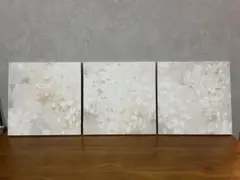 ライラック　アートパネル 3枚セット