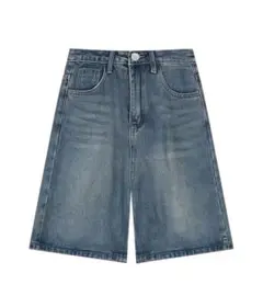 【美品】デニムショートパンツ ライトブルー