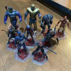 アベンジャーズ アクションフィギュア ９体セット