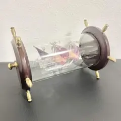 【未使用保管品】SEDGEWARE LIMITED イギリス製ガラスボトルシップ