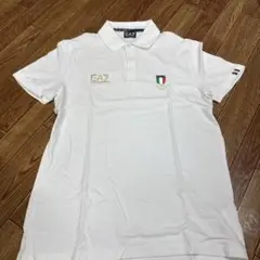 EA7 Emporio Armani ホワイトポロシャツ