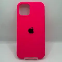 iPhone12 12Pro ピンク シリコン素材 ソフト 非純正