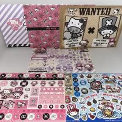 ハローキティ×ワンピース チョッパー シールセット