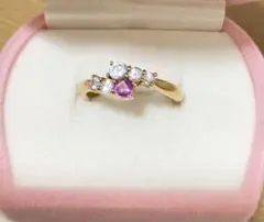 週末値下げ↓VENDOME 青山 ピンクサファイア リング