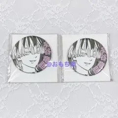 灰谷竜胆 グリッター缶バッジ 2個セット