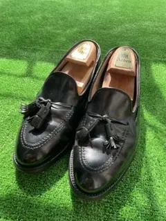 Alden タッセルローファー ブラック　コードバン　664 7.5E