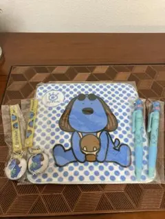 フジテレビ キャラクターグッズセット ミニタオル ボールペン 携帯ストラップ