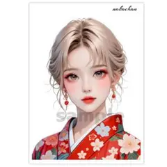 オリジナル人物ステッカー【18】