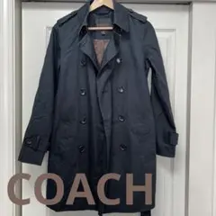 コーチ トレンチコート ジャケット COACH ブラック ほぼ未使用